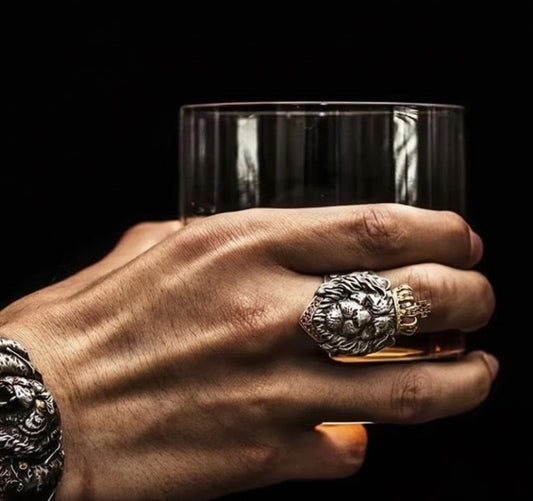 The Crowned Lion Sovereign Ring