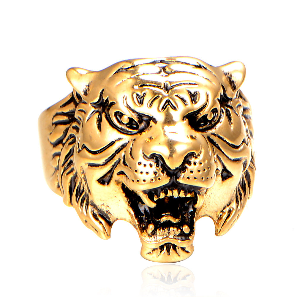 Wild Alpha Tiger Ring