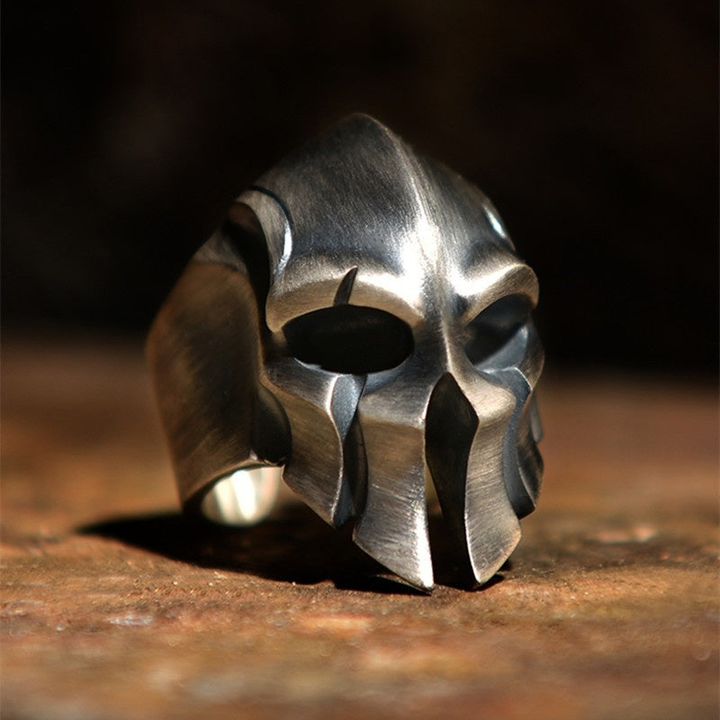 The Spartan Vanguard Mask Ring