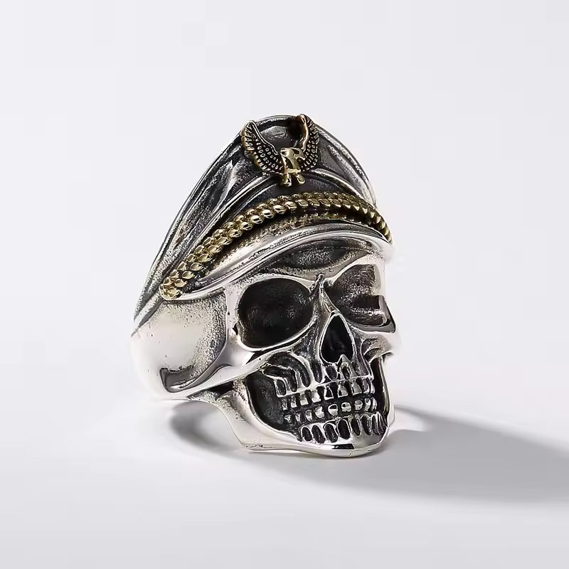 The Commander Skull Ring