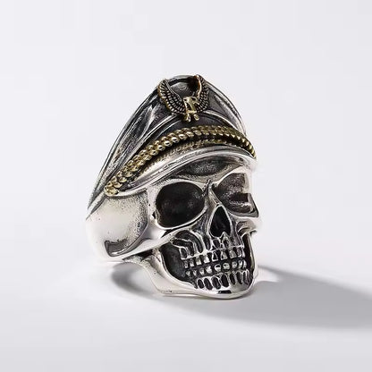 The Commander Skull Ring