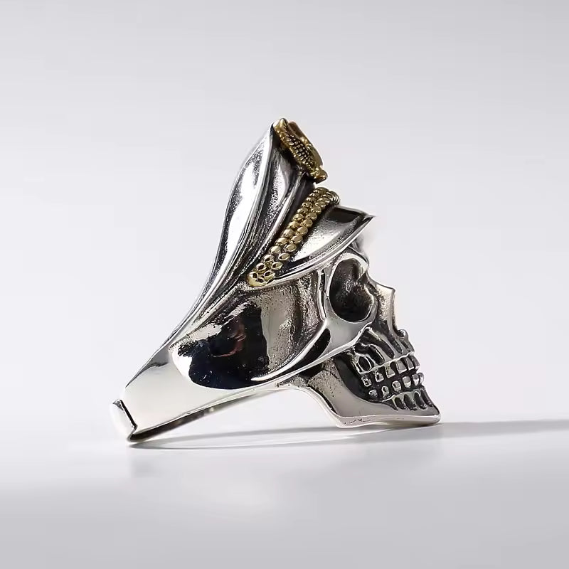 The Commander Skull Ring