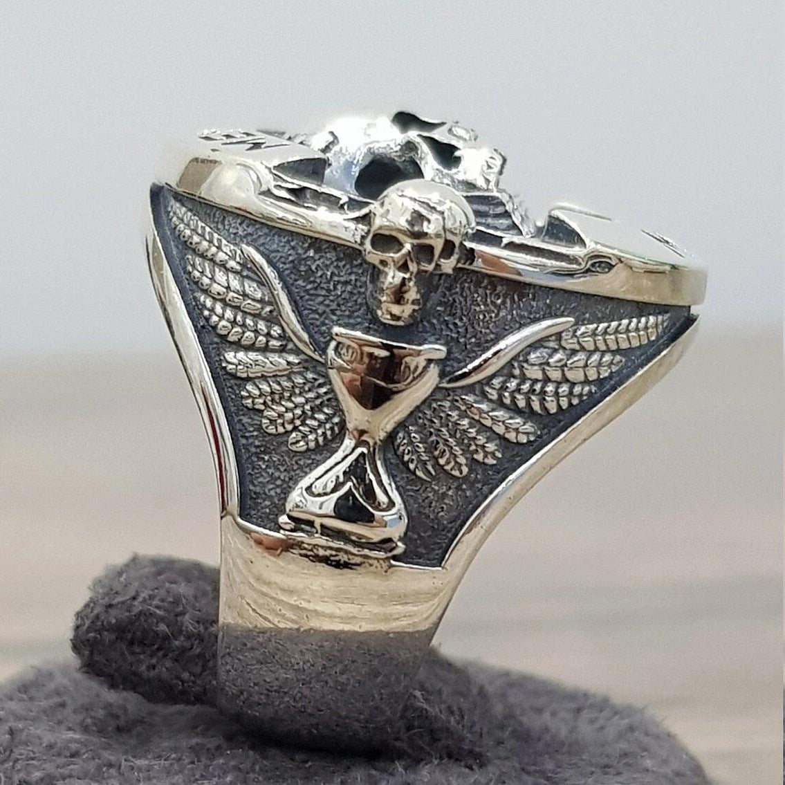 The Memento Mori Stoic Ring