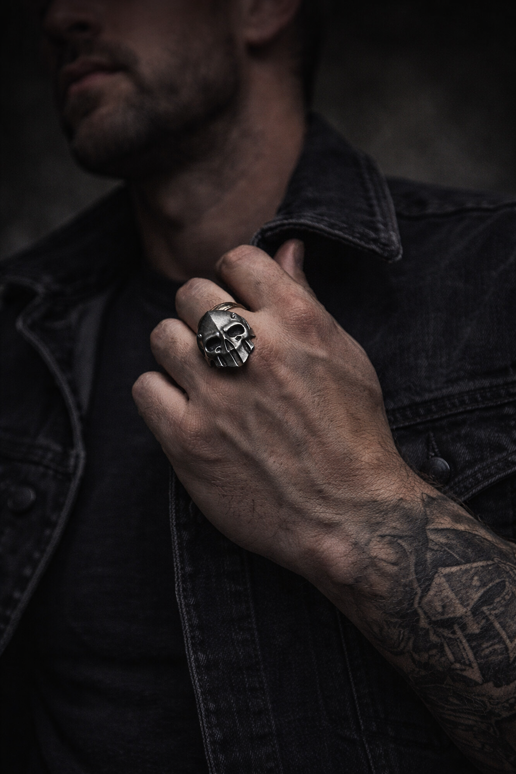 The Spartan Vanguard Mask Ring