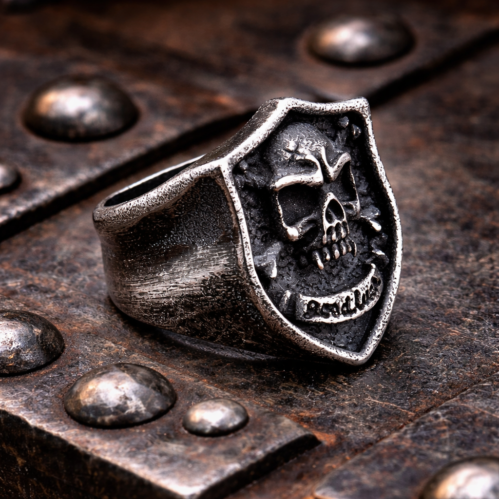 The Skull Shield Ring