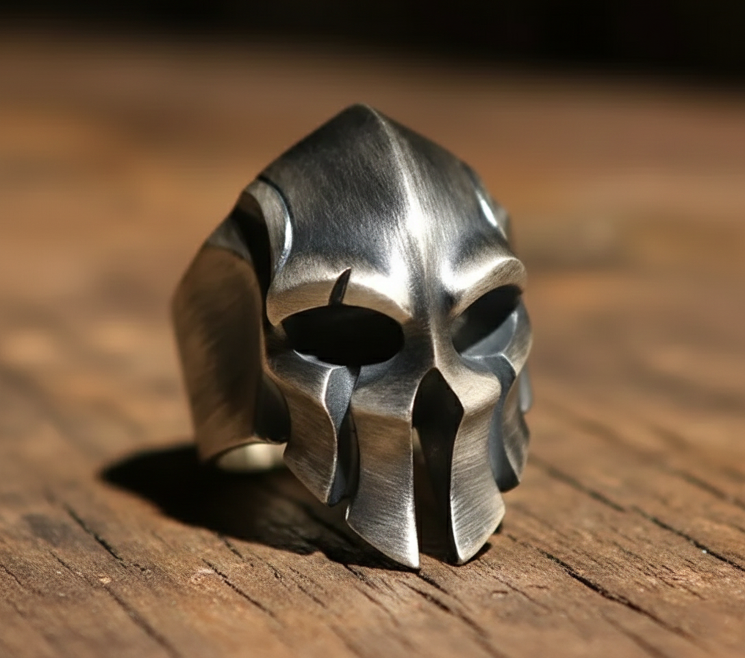 The Spartan Vanguard Mask Ring