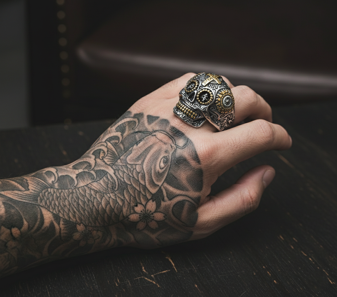 Samsara Skull Ring