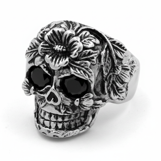 Sakura Soul Skull Ring