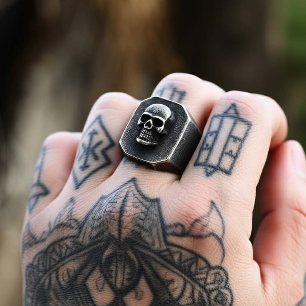 Gothic Slab Ring