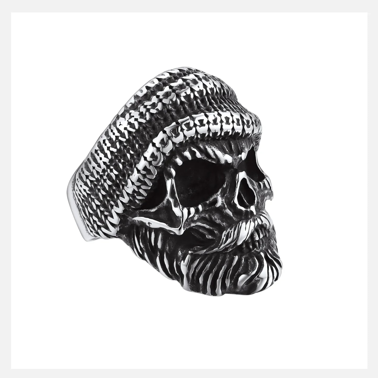 The Celtic Knot Skull Ring