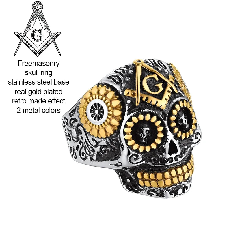 The Celtic Knot Skull Ring