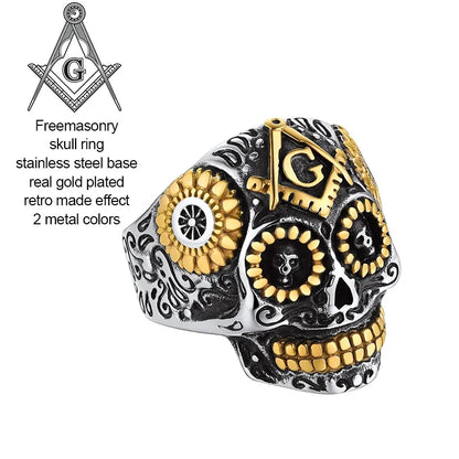 The Celtic Knot Skull Ring