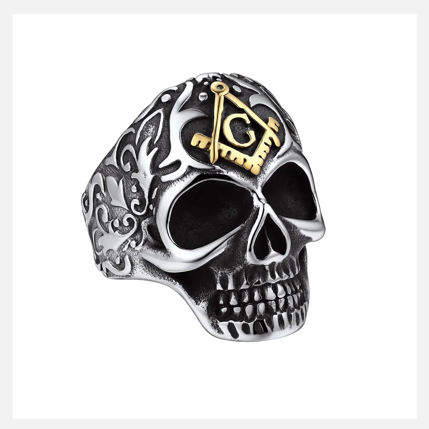 The Celtic Knot Skull Ring