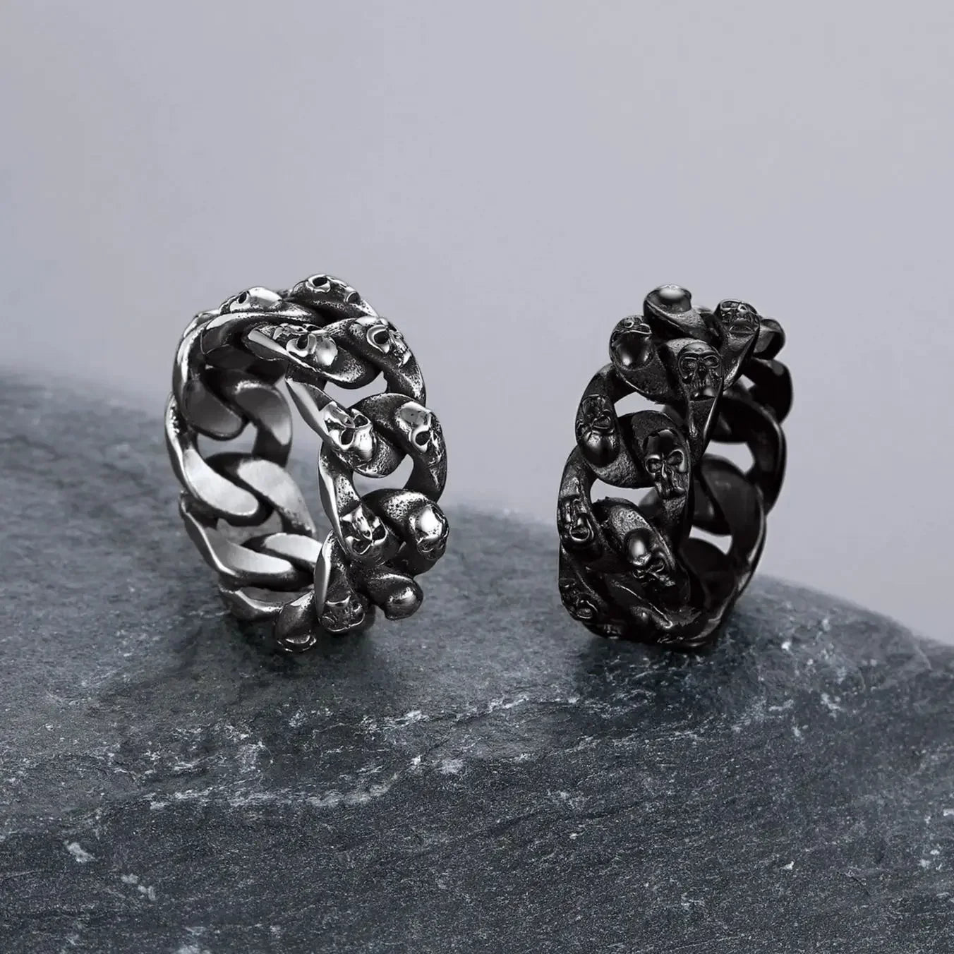 The Celtic Knot Skull Ring