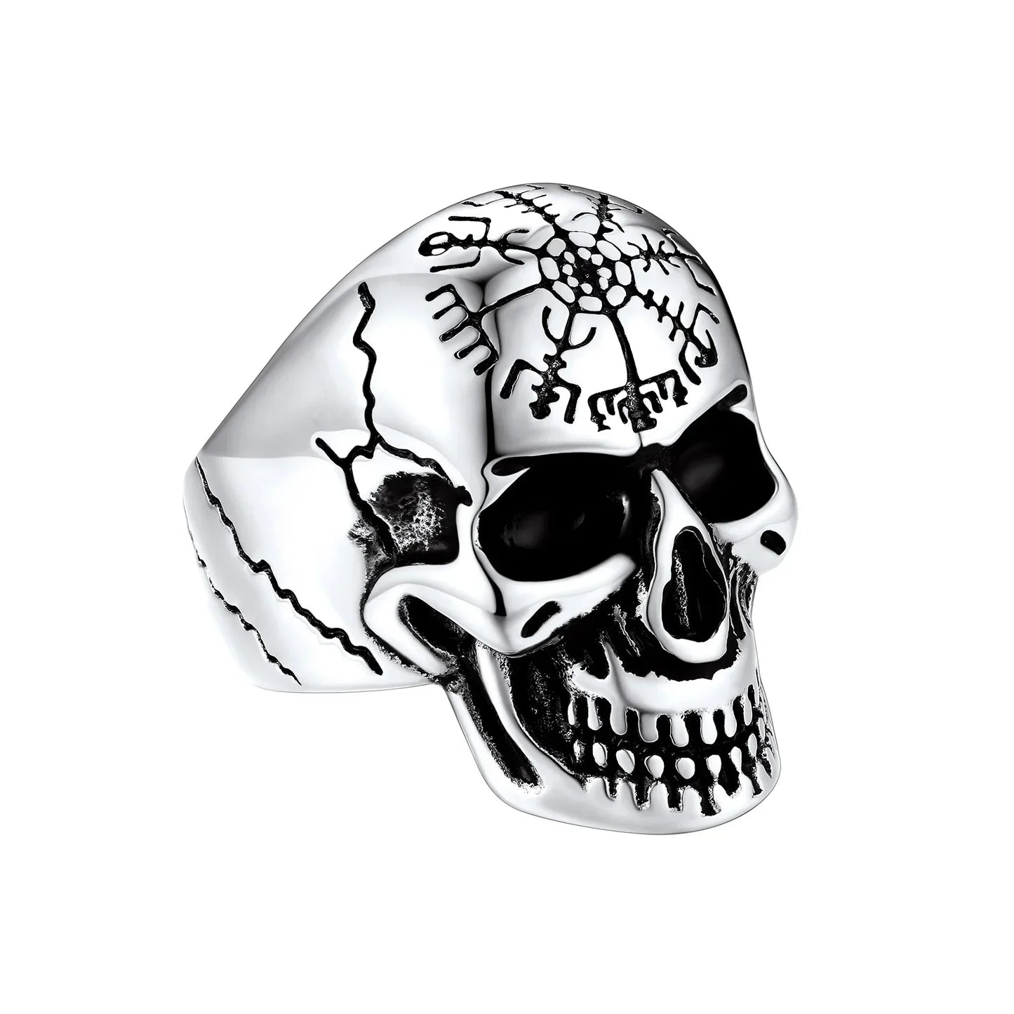 The Celtic Knot Skull Ring