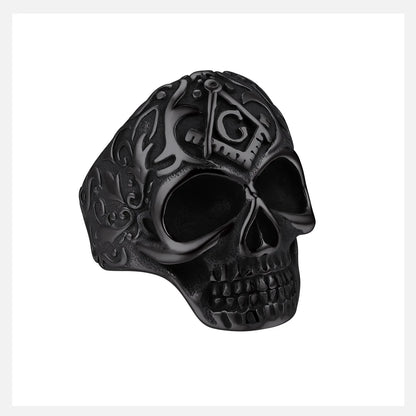 The Celtic Knot Skull Ring