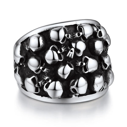 The Celtic Knot Skull Ring