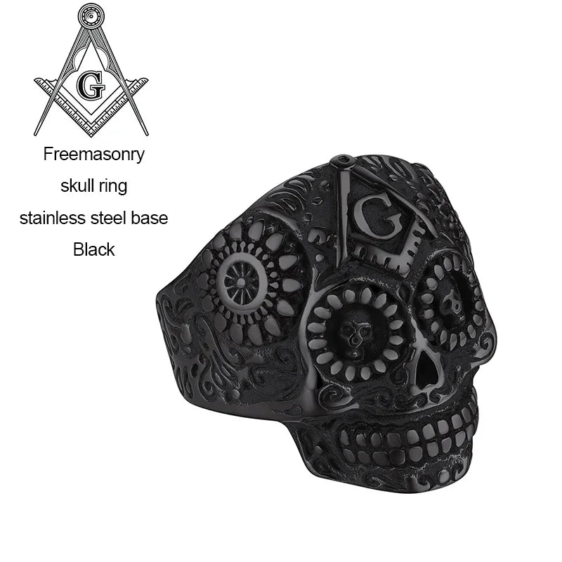 The Celtic Knot Skull Ring