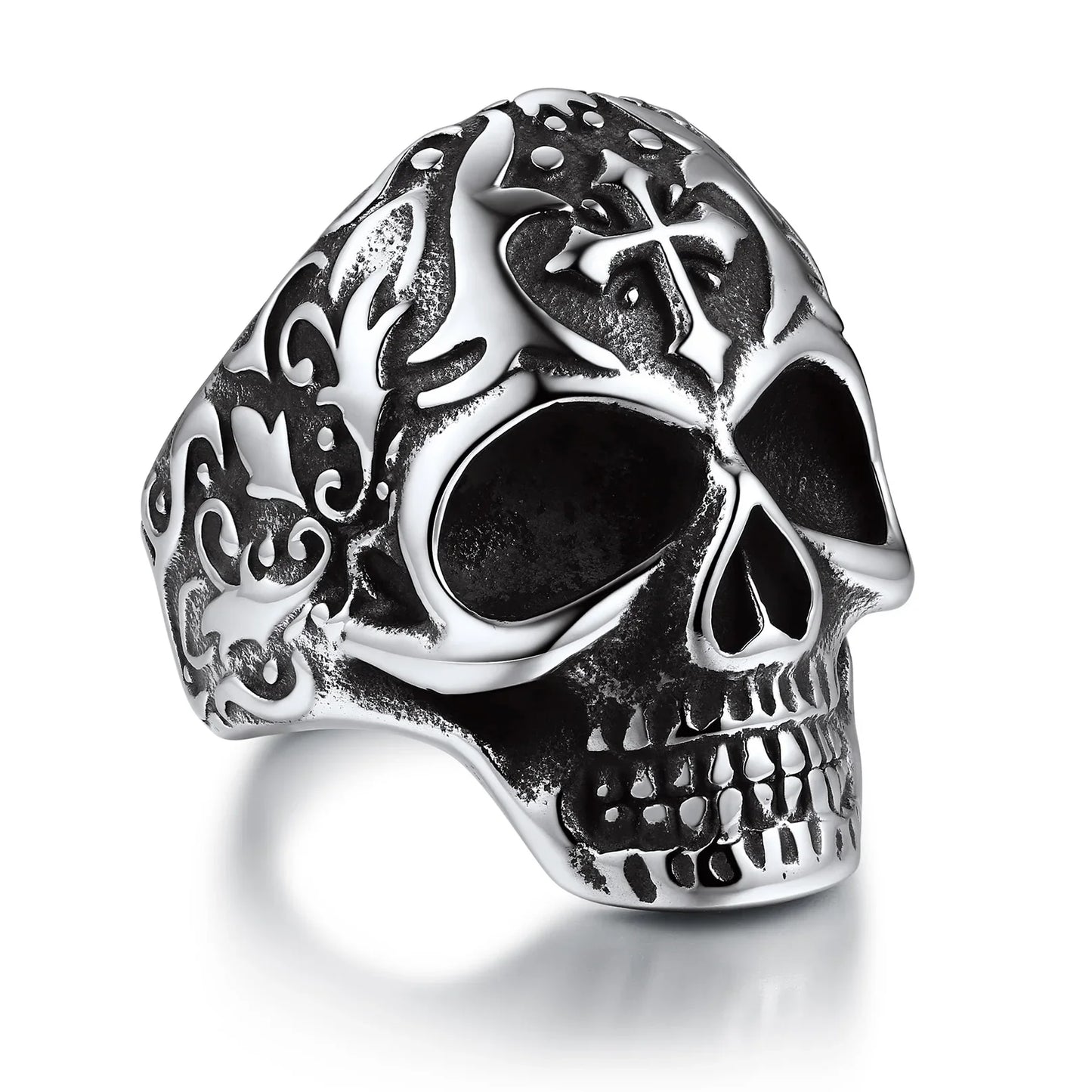 The Celtic Knot Skull Ring
