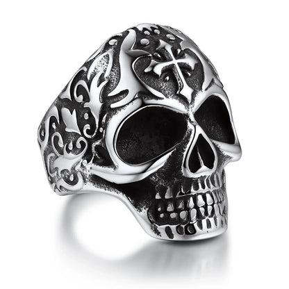 The Celtic Knot Skull Ring