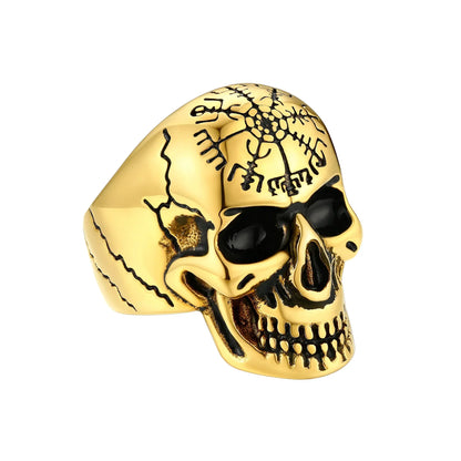 The Celtic Knot Skull Ring