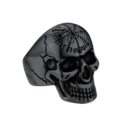 The Celtic Knot Skull Ring