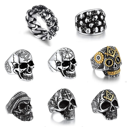 The Celtic Knot Skull Ring