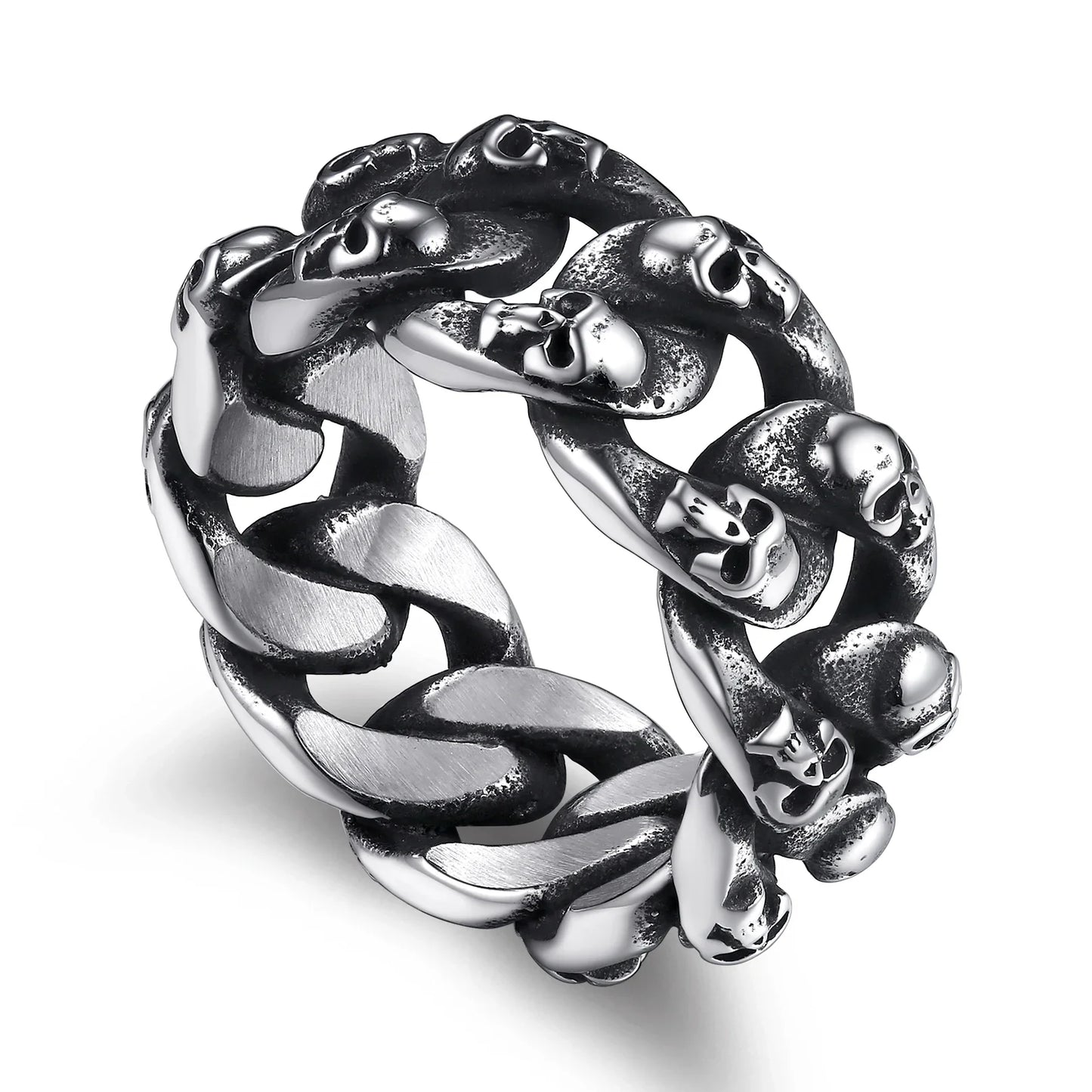 The Celtic Knot Skull Ring