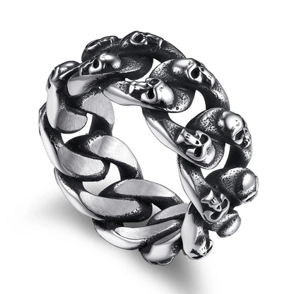 The Celtic Knot Skull Ring