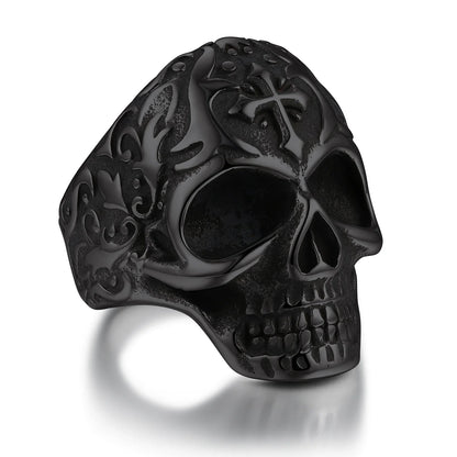 The Celtic Knot Skull Ring