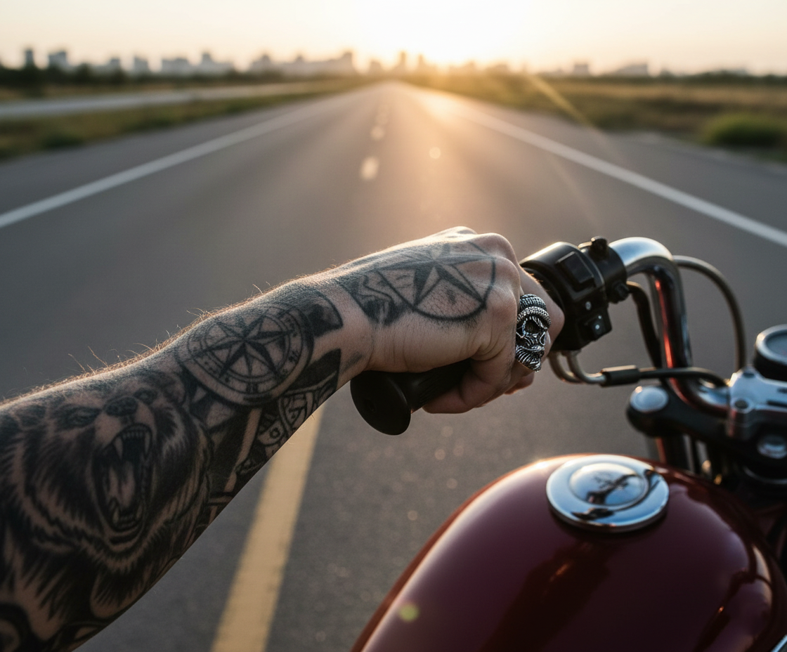 The Celtic Knot Skull Ring