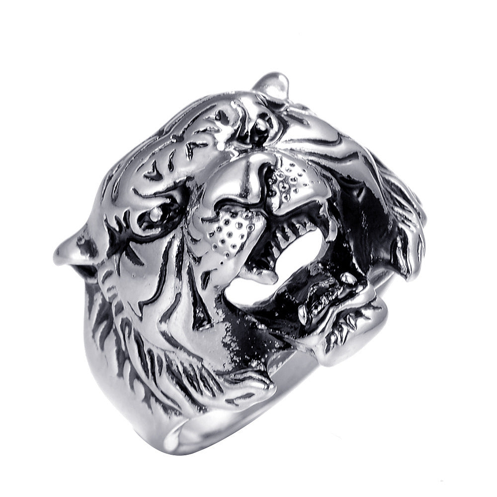 The Untamed Fury Tiger Ring