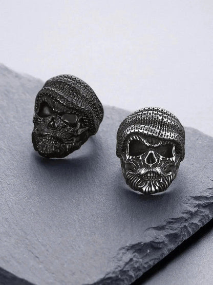 The Celtic Knot Skull Ring