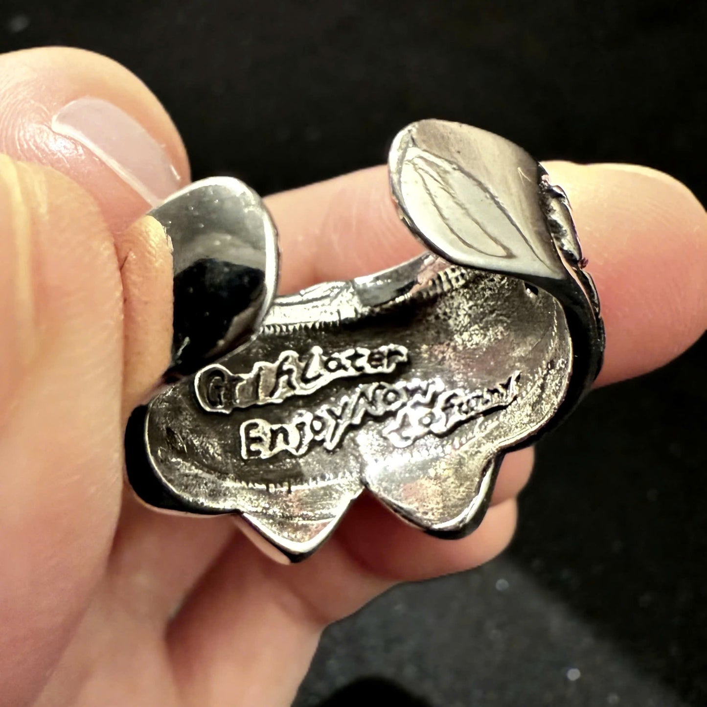 Skull and Joker Ring