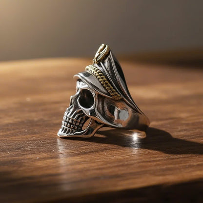 The Commander Skull Ring