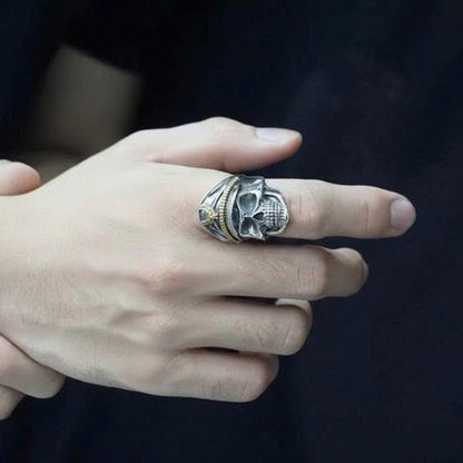 The Commander Skull Ring