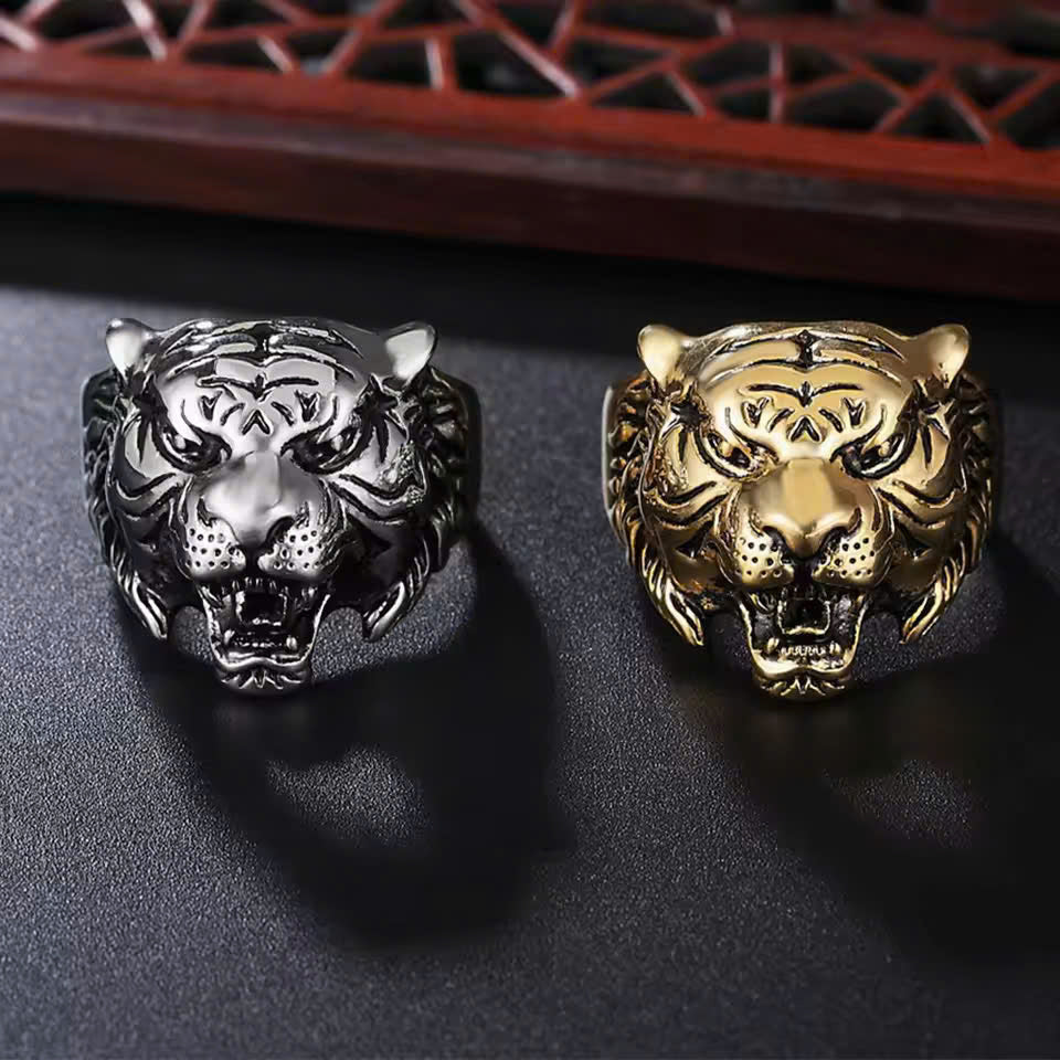 Wild Alpha Tiger Ring