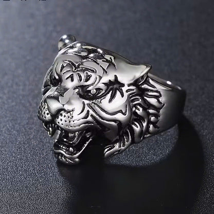 Wild Alpha Tiger Ring