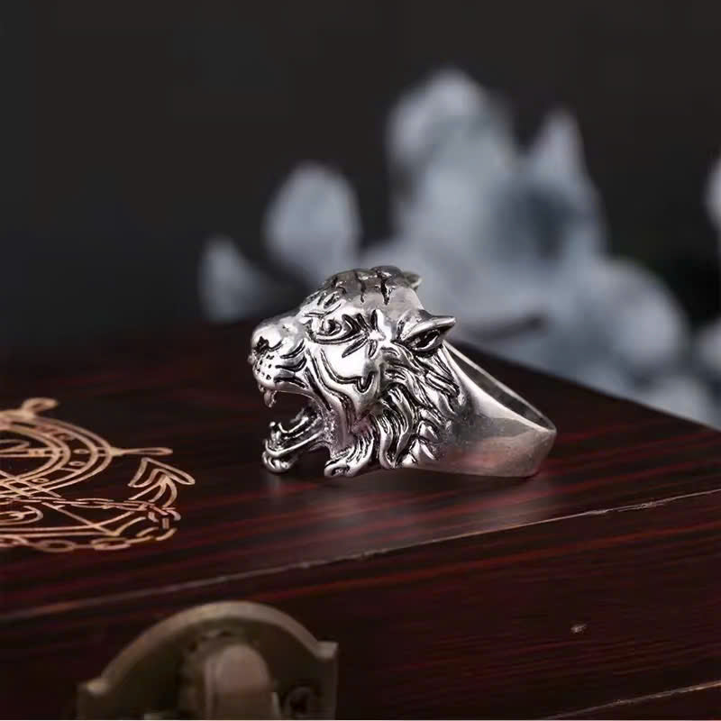 The Untamed Fury Tiger Ring