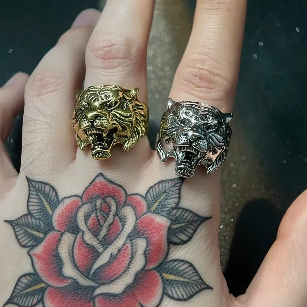 Wild Alpha Tiger Ring