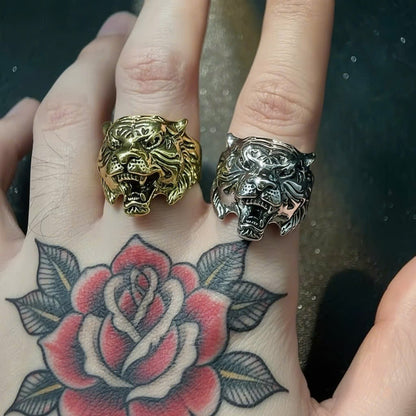 Wild Alpha Tiger Ring