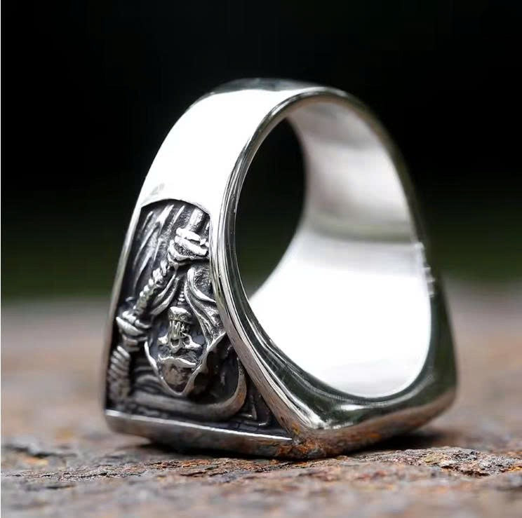 Ancient Reaper Skull Ring