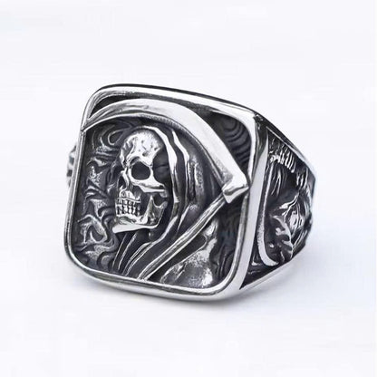 Ancient Reaper Skull Ring