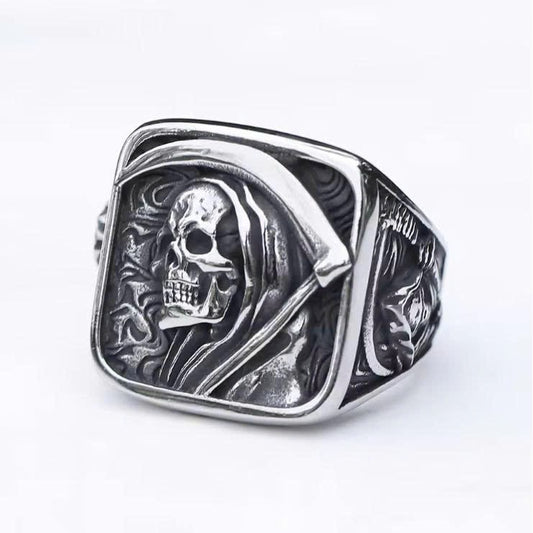 Ancient Reaper Skull Ring