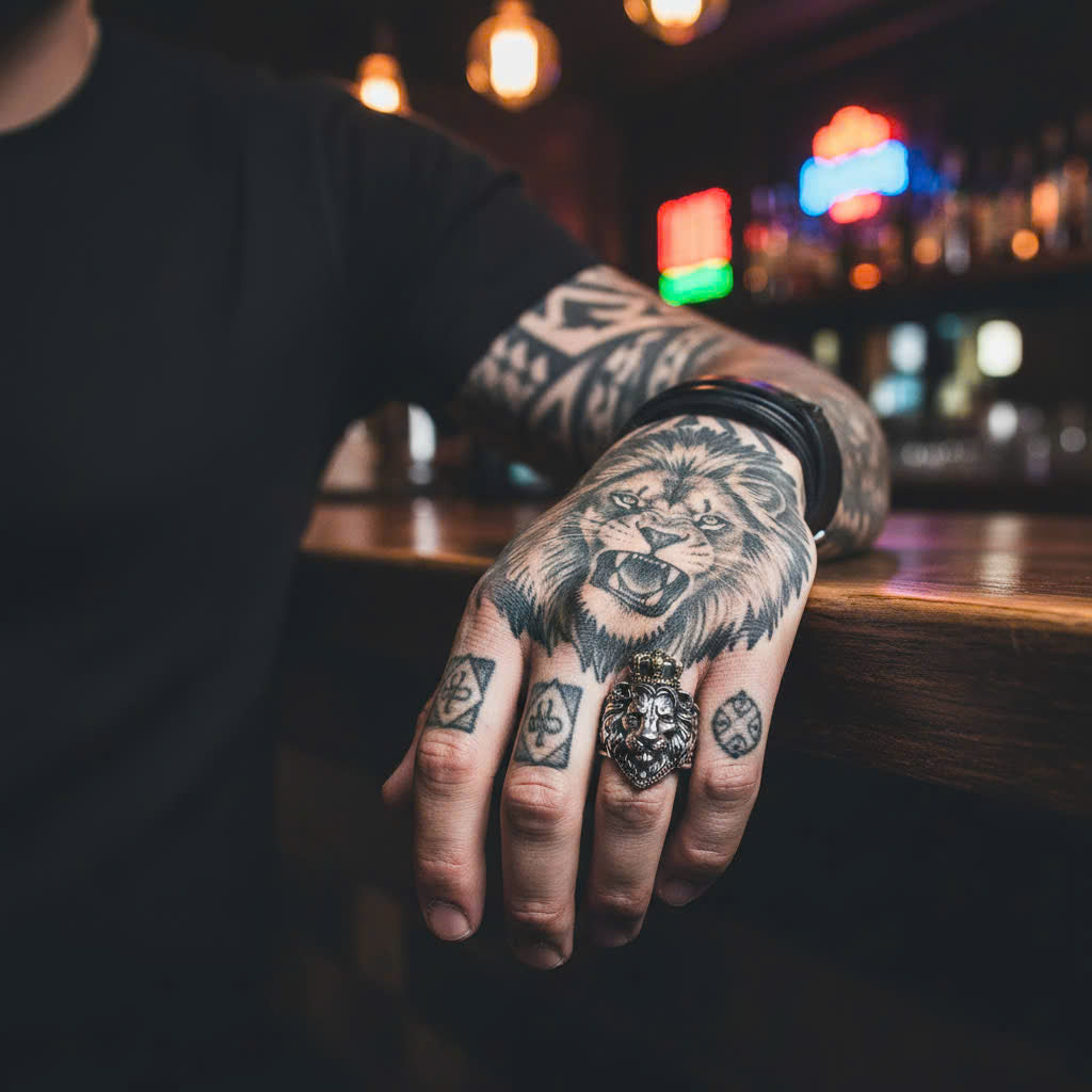 The Crowned Lion Sovereign Ring