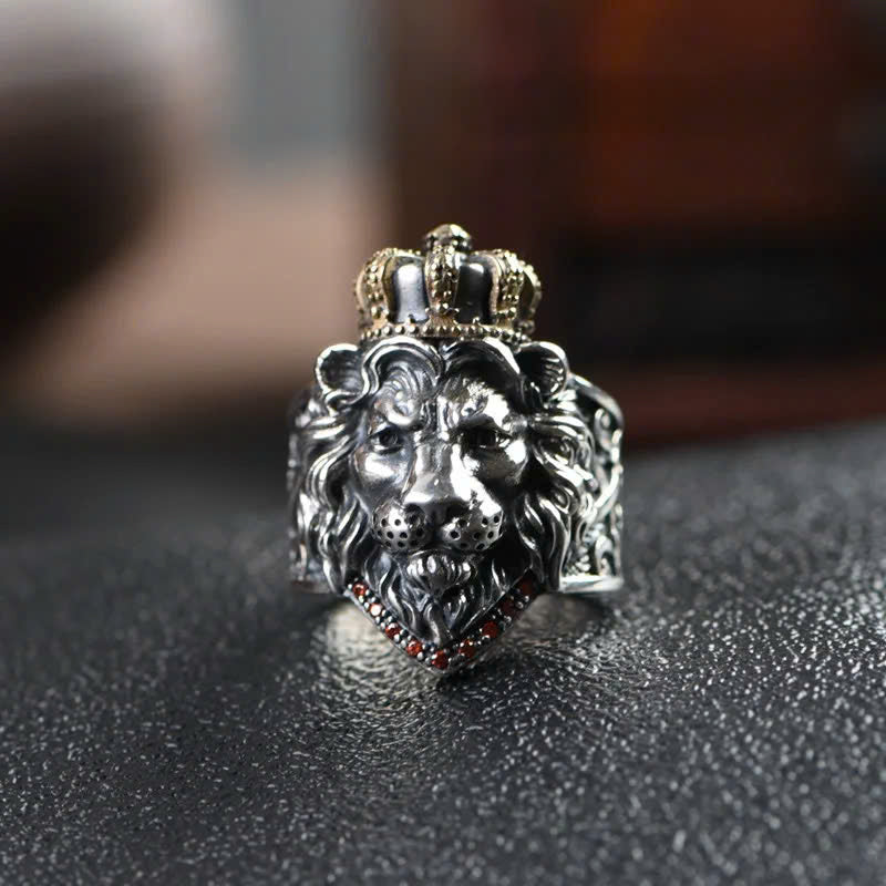 The Crowned Lion Sovereign Ring
