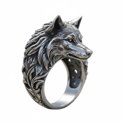Viking Wolf Ring