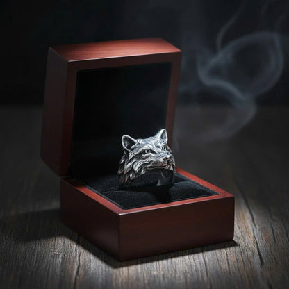 Viking Wolf Ring