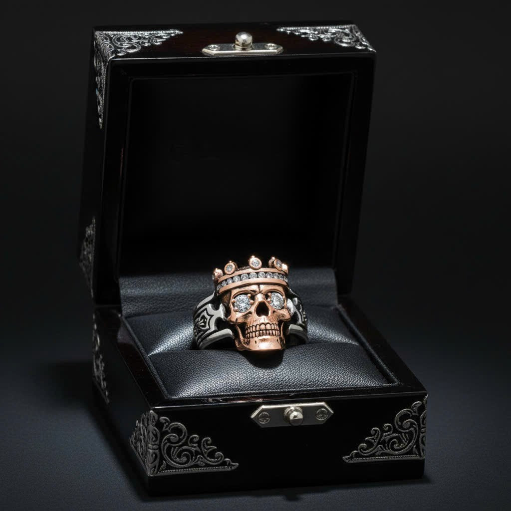 The King’s Domain Skull Ring