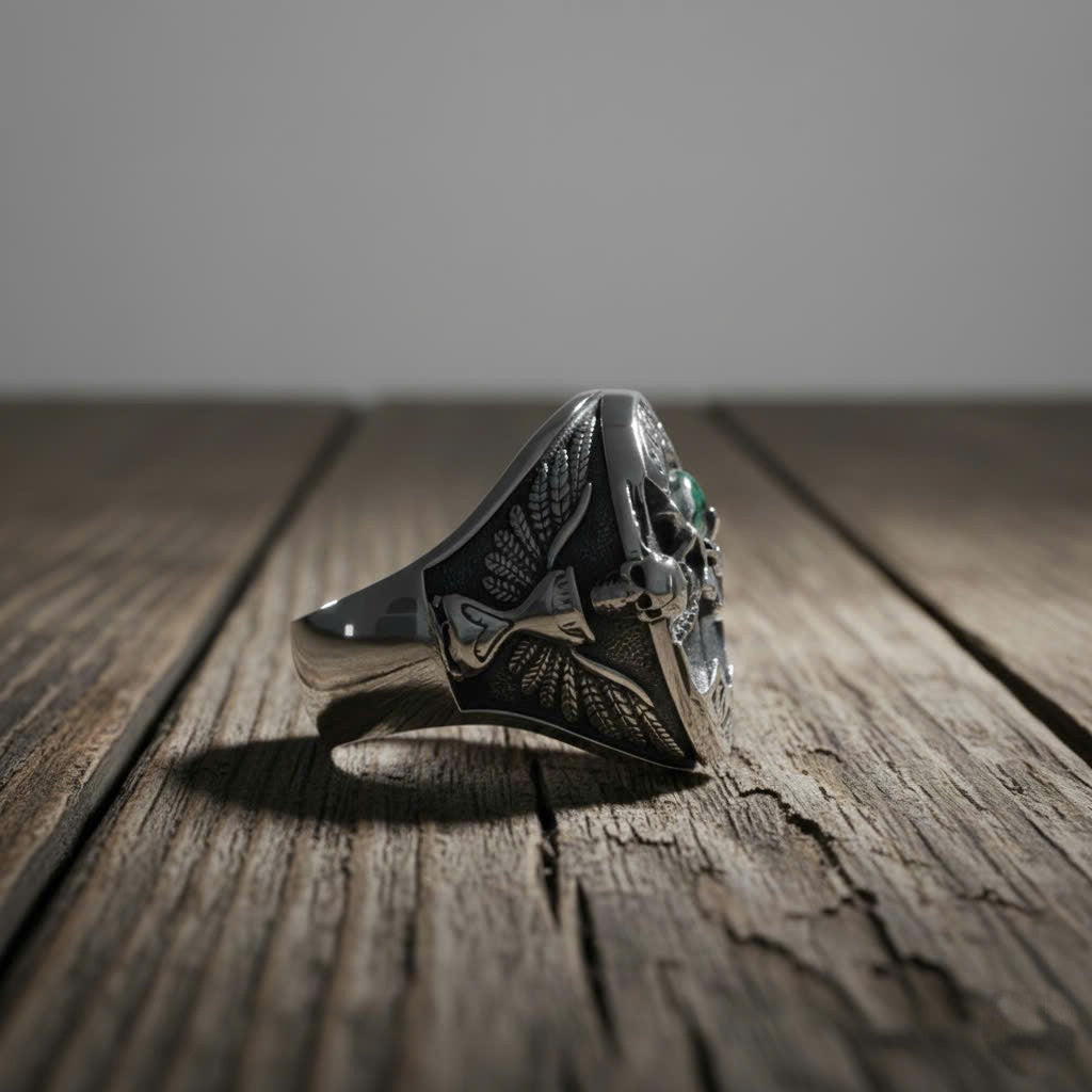 The Memento Mori Stoic Ring